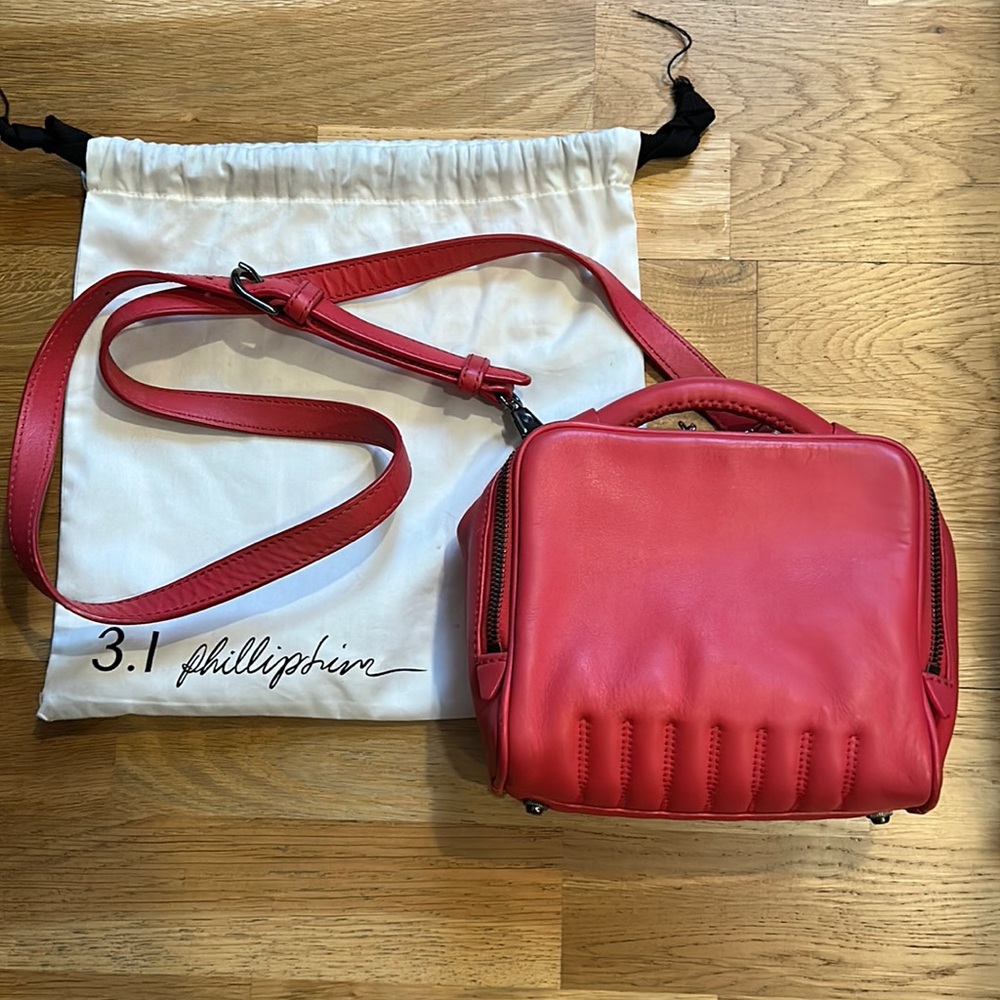 Phillip Lim red camera bag